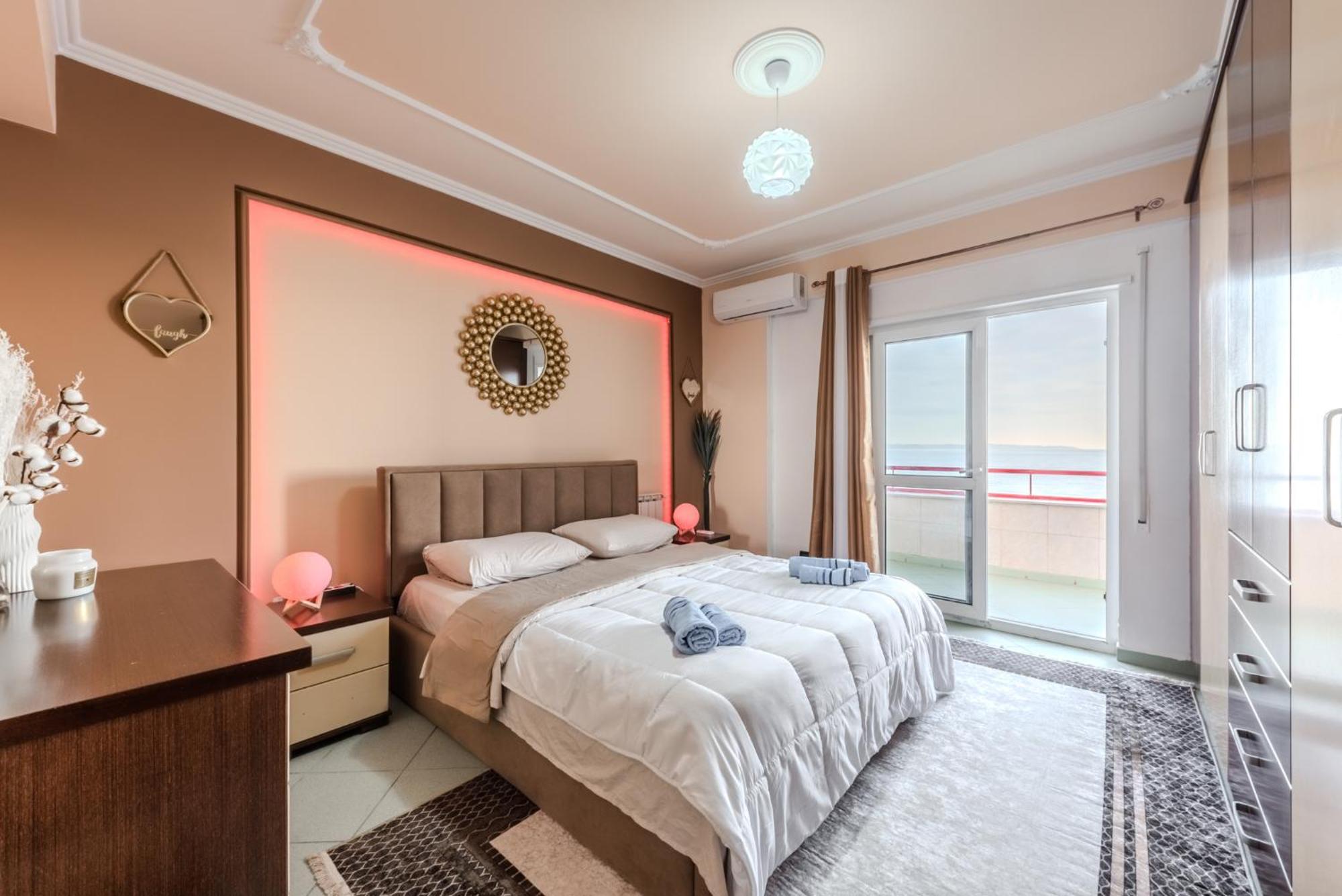 Full Sea View Center 2 Bedroom ดูร์เรส ภายนอก รูปภาพ